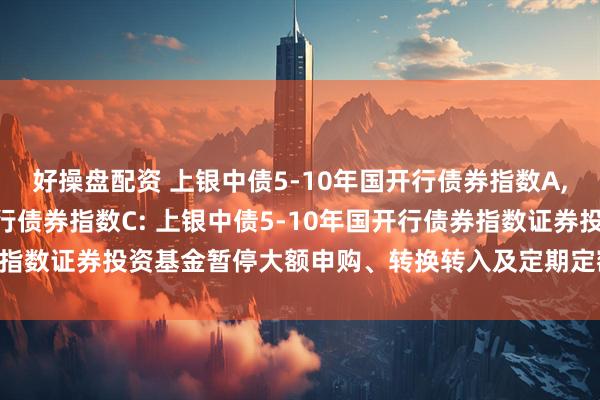 好操盘配资 上银中债5-10年国开行债券指数A,上银中债5-10年国开行债券指数C: 上银中债5-10年国开行债券指数证券投资基金暂停大额申购、转换转入及定期定额投资业务的公告