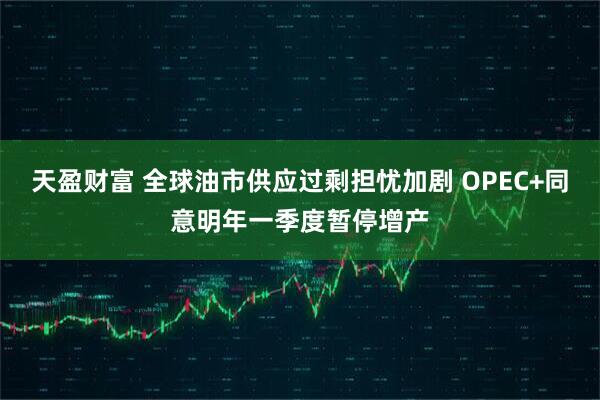 天盈财富 全球油市供应过剩担忧加剧 OPEC+同意明年一季度暂停增产